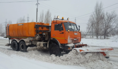 Зимой на дорогах Мценска будут работать 18 единиц спецтехники