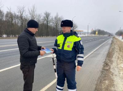 Сотрудники ГАИ Мценска напомнили об опасности выезда на встречку