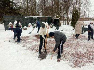 Мценск присоединился к акции «Снежный десант»