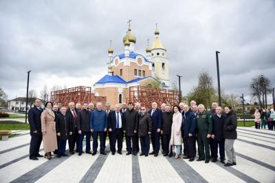 Главы города Мценска и Мценского района приняли участие в торжественном мероприятии, посвященном Дню местного самоуправления